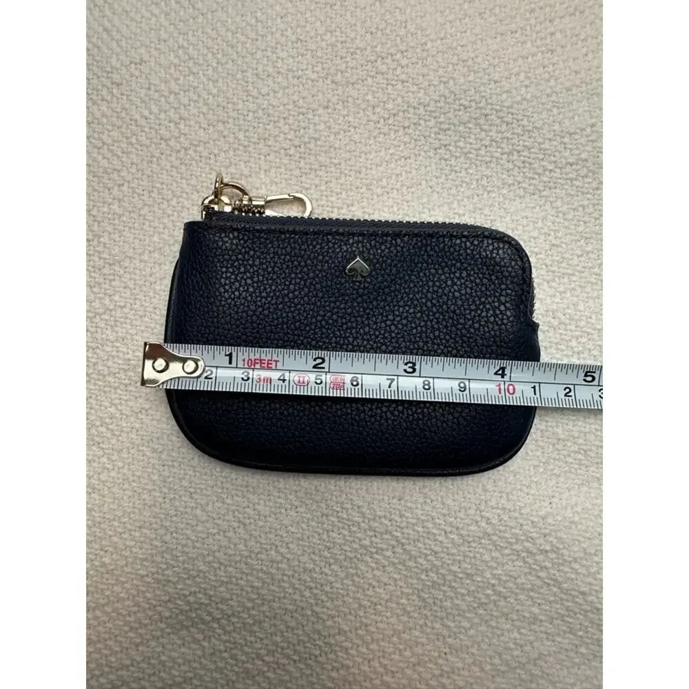 Kate Spade Rosie Pebbled Leather Navy Coin Purse